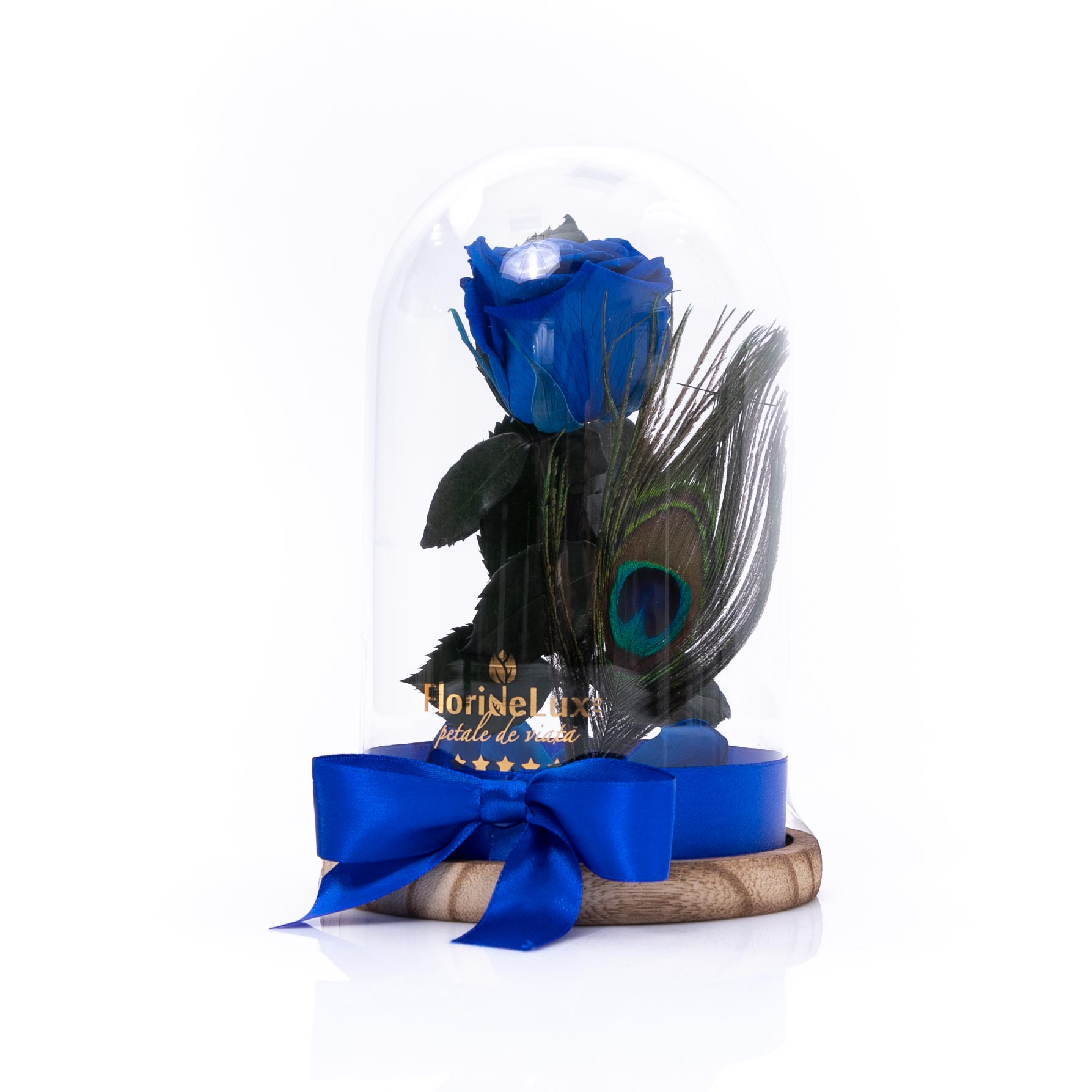 Trandafir criogenat Blue Feather