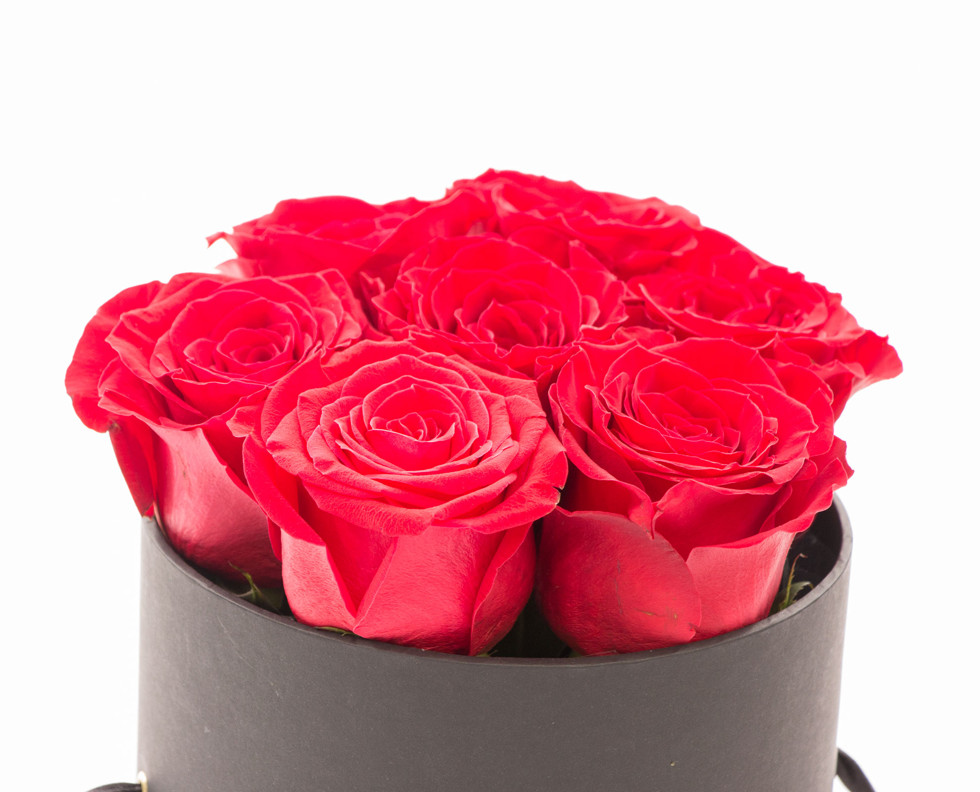 Cutie 9 trandafiri rosii si vin Tralca