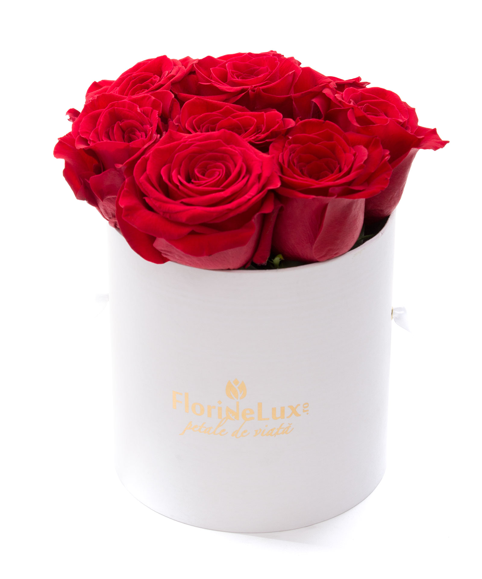 Cutie 7 trandafiri rosii si Chimney Rock
