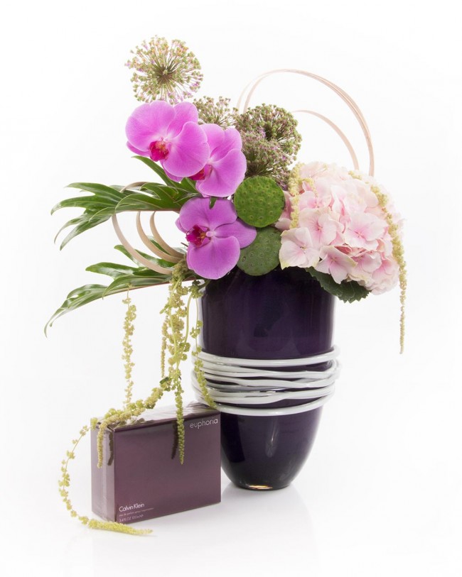 Cadou pentru doamne: flori si parfum