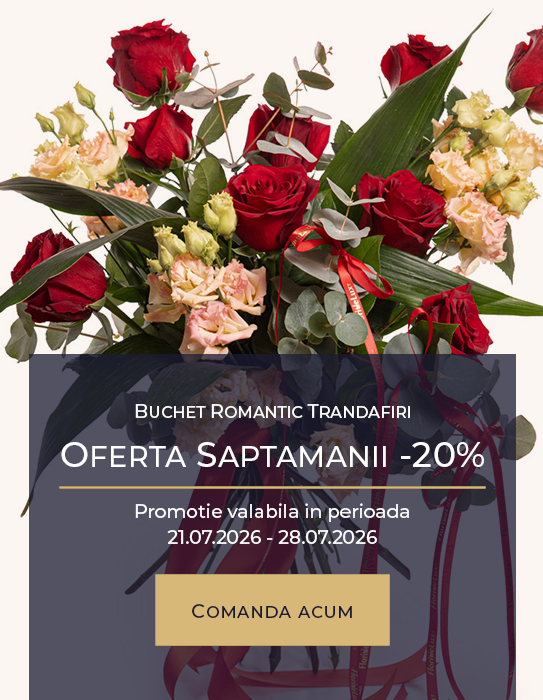 Buchet romantic trandafiri With You