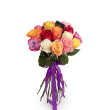 Buchet din trandafiri multicolori – Standard