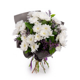 Buchet crizanteme albe – Floridelux