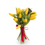 Buchet din lalele galbene frumoase – Standard