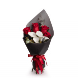 Buchet elegant din cale si trandafiri – Standard