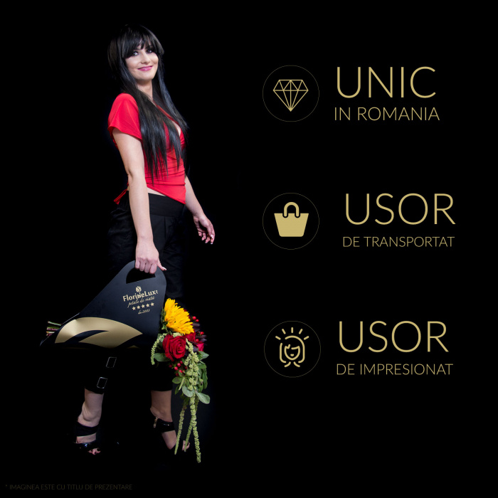 Frezii de lux si ciocolata belgiana delicioasa