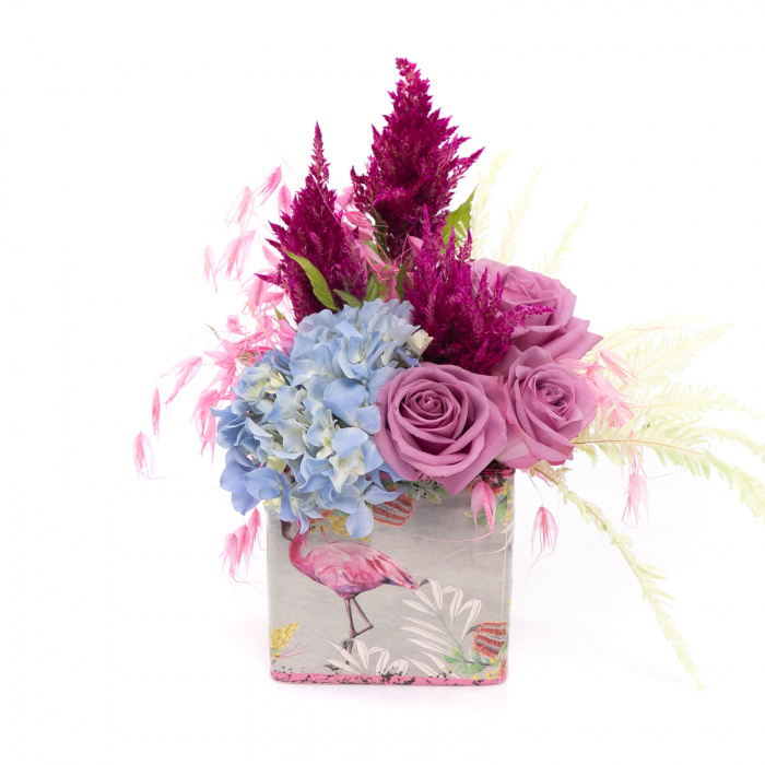 Aranjament floral Flamingo