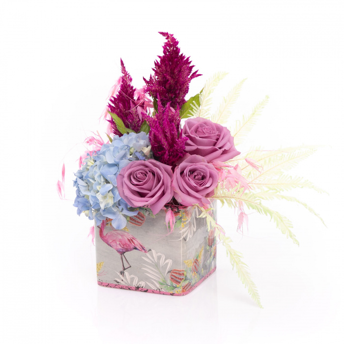 Aranjament floral Flamingo