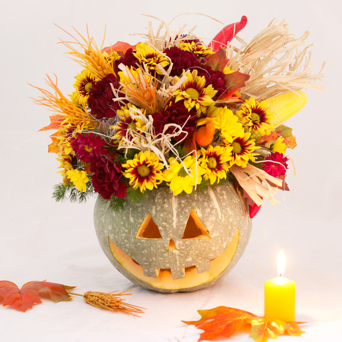 Flori de toamna Halloween – imaginea 1