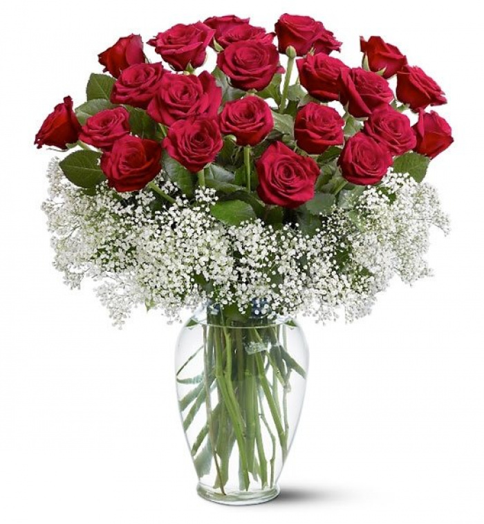 33 trandafiri romantici