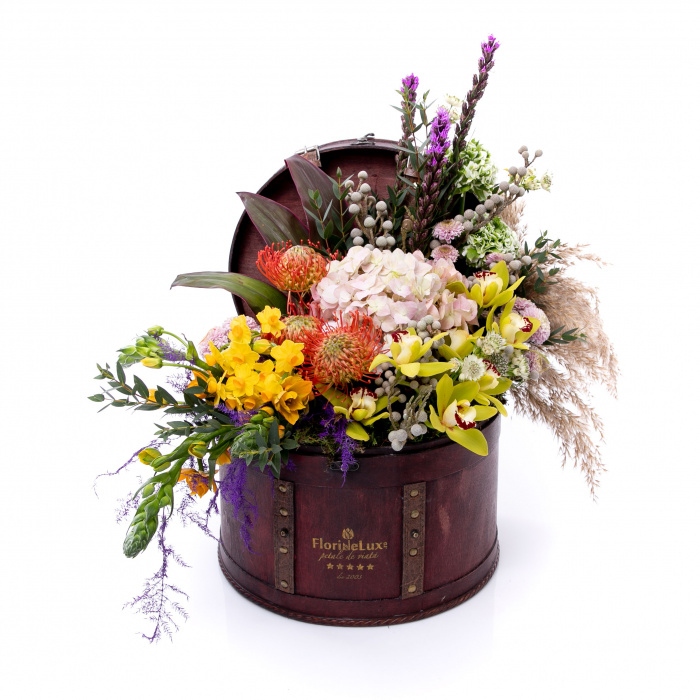 Cufar cu flori SENZATIE – imaginea 1