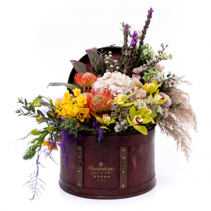 Cufar cu flori SENZATIE – imaginea 2