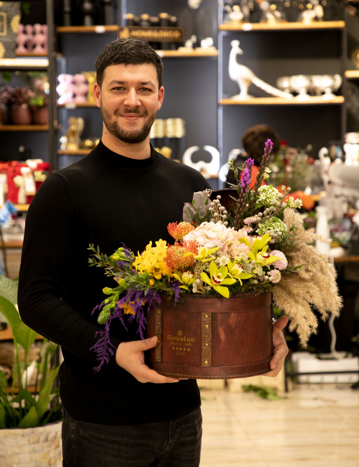 Cufar cu flori SENZATIE – imaginea 3