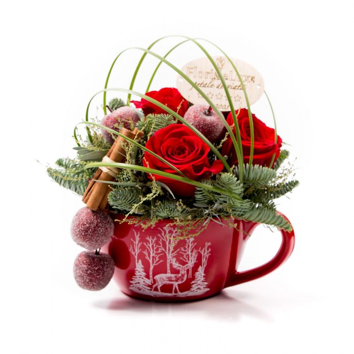 Cana cu flori Hello, Winter! – imaginea 2