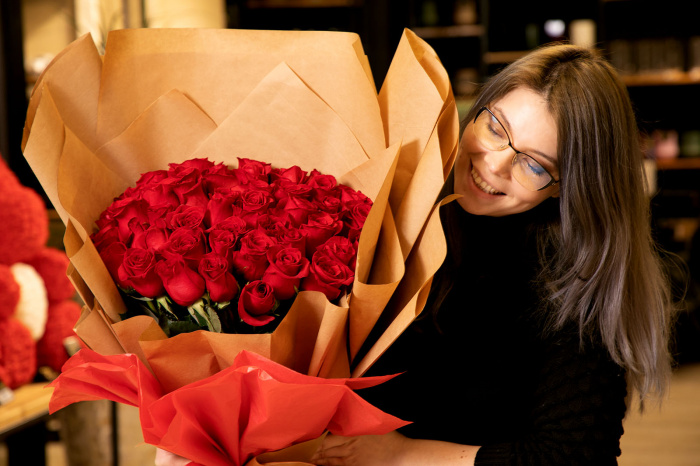 Buchet floral de 1.5 metri – imaginea 3