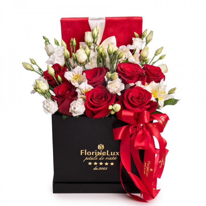 Cadou romantic, flori romantice – imaginea 1