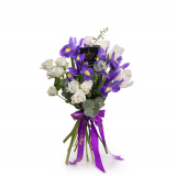 Buchet cu irisi albastri – Standard