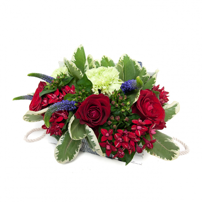 Cufar marin cu flori romantice – imaginea 1