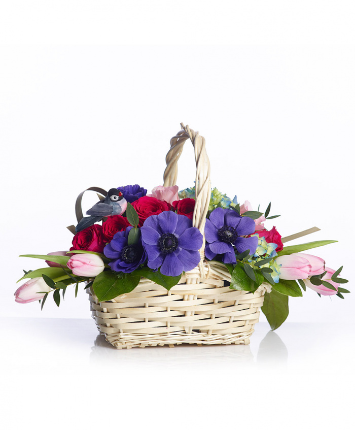Cos de primavara romantic – imaginea 1