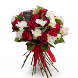 Buchet rubine si diamante – Premium