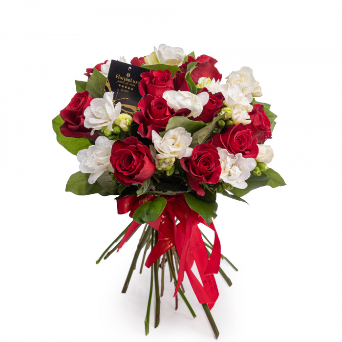Buchet rubine si diamante – imaginea 1