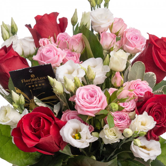 Buchet trandafiri "Romantica" – imaginea 2