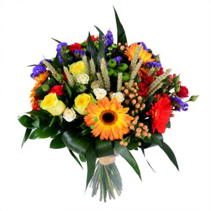 Buchet rustic, colorat si adorabil – imaginea 1
