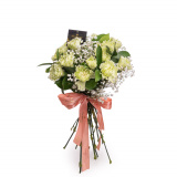 Buchet garoafe verzi – Standard