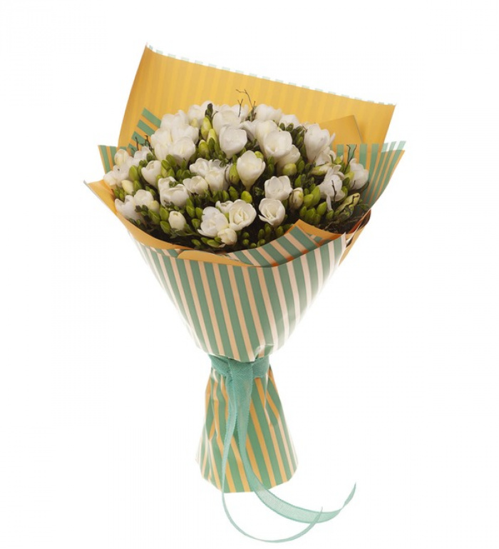 Buchet frezii albe