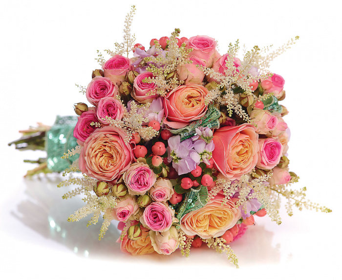 Buchet mireasa irizatii speciale – imaginea 1