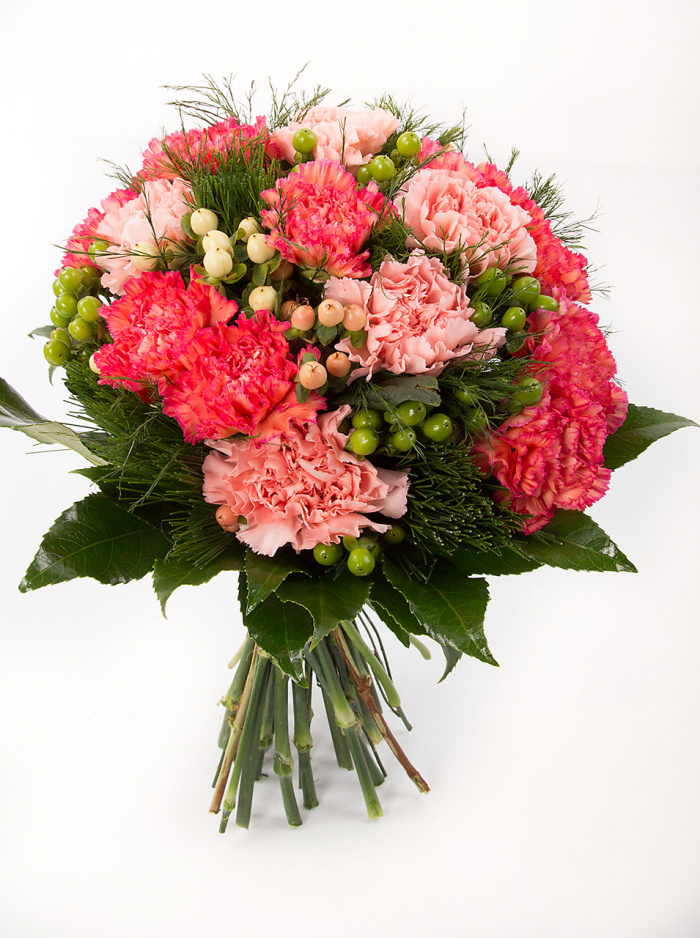 Buchet vesel de garoafe si hypericum