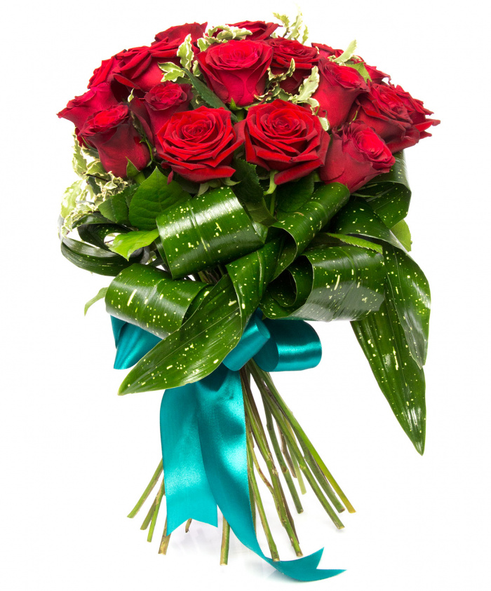 Buchet surprinzator 21 trandafiri catifelati – imaginea 1