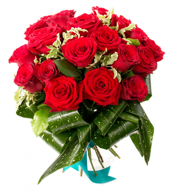 Buchet surprinzator 21 trandafiri catifelati – imaginea 3