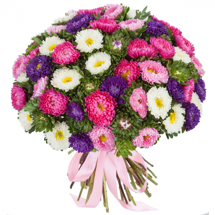 Crizanteme de gradina in buchet de toamna – imaginea 1