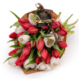 Lalele proaspete in buchet magnific – Premium