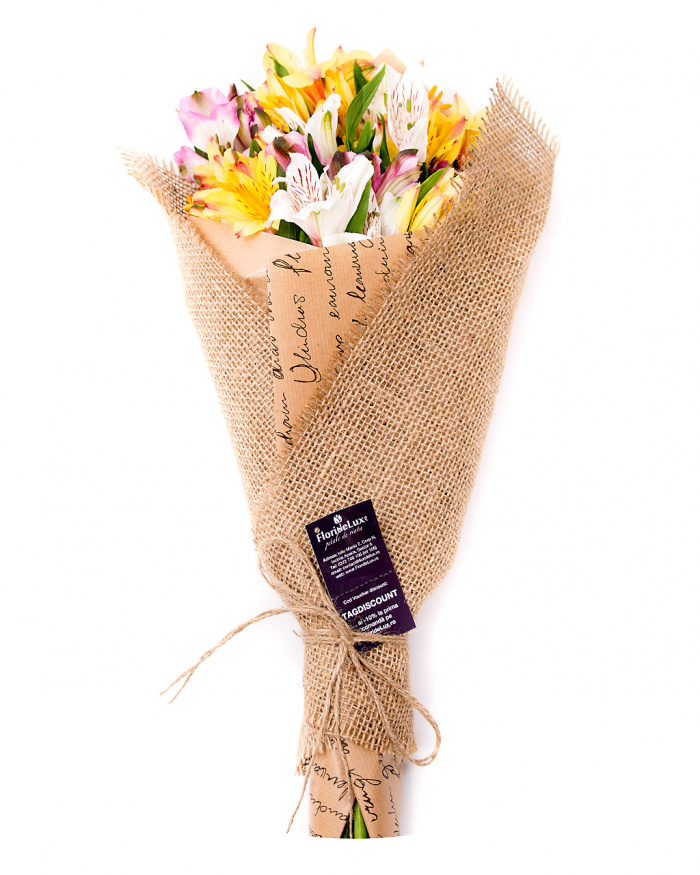Buchet alstroemeria proaspata – imaginea 1