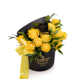 Cutie cu trandafiri galbeni Ecuador – Standard