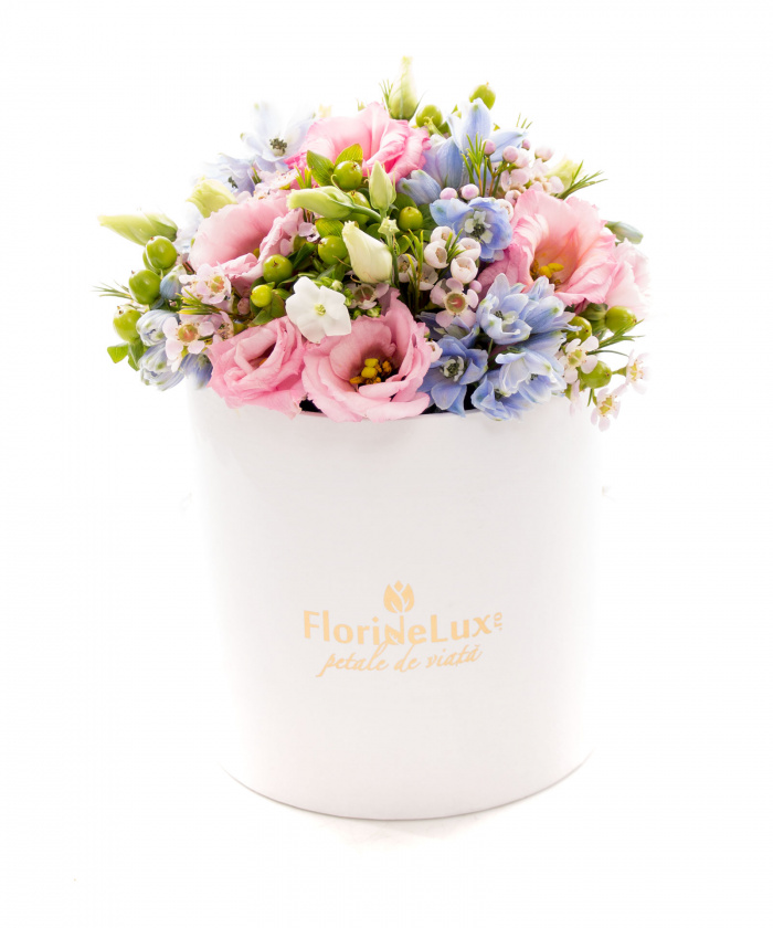 Cutie rose quartz, serenity blue si Bollinger
