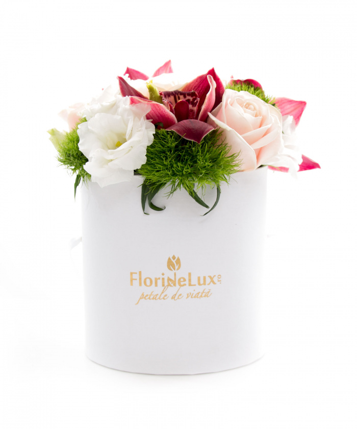Cutie lisianthus, orhidee si vin Calem – imaginea 4