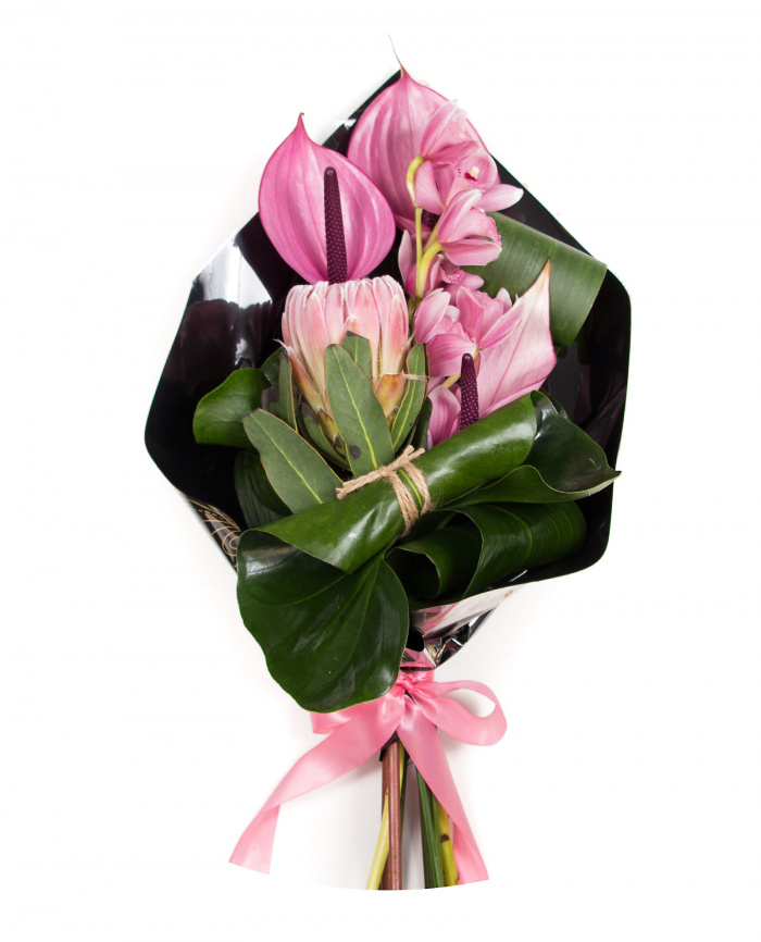 Protea, anthurium, orhidee – imaginea 3