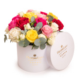 Cutie trandafiri multicolori – Premium