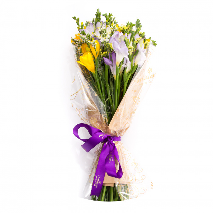 Buchet 19 frezii parfumate – imaginea 1