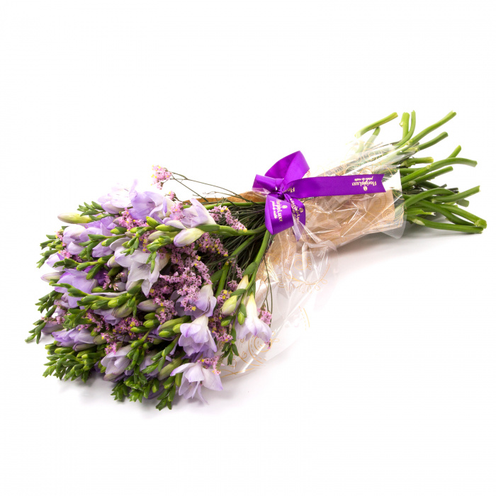 Buchete cu 23 frezii lila