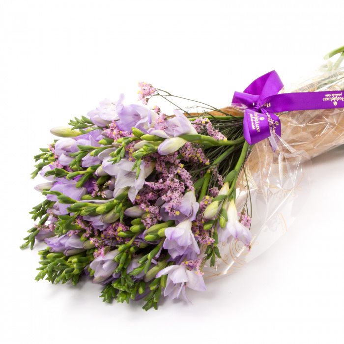 Buchet de 29 frezii primavaratice – imaginea 2