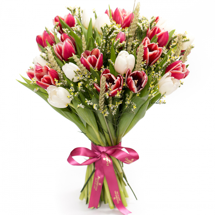 Buchet 27 lalele speciale – imaginea 1