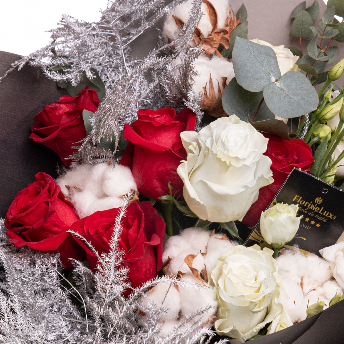 Flori de iarna in buchet delicat – imaginea 2