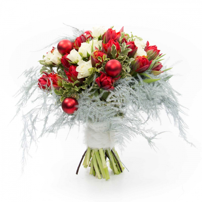 Buchet iernatic cu lalele – imaginea 1