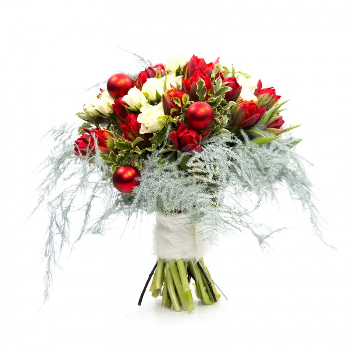 Buchet iernatic cu lalele – imaginea 2