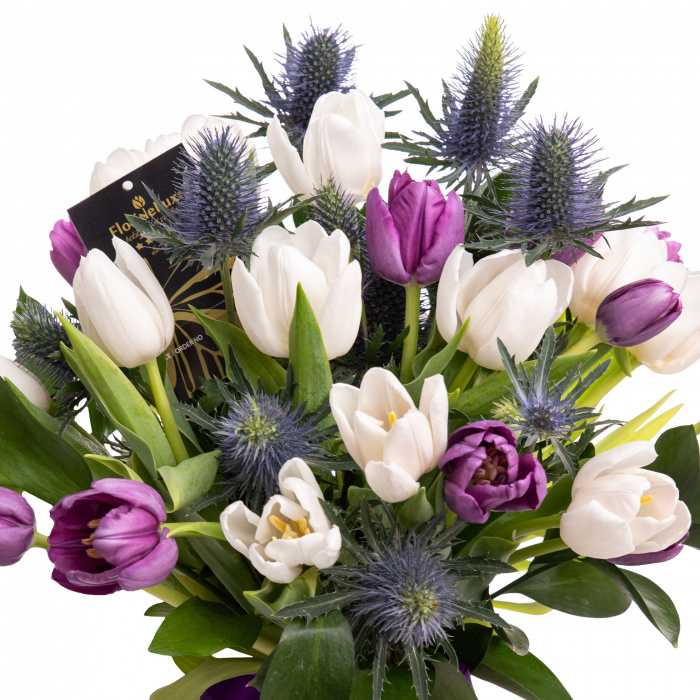 Buchet lalele pastelate – imaginea 2