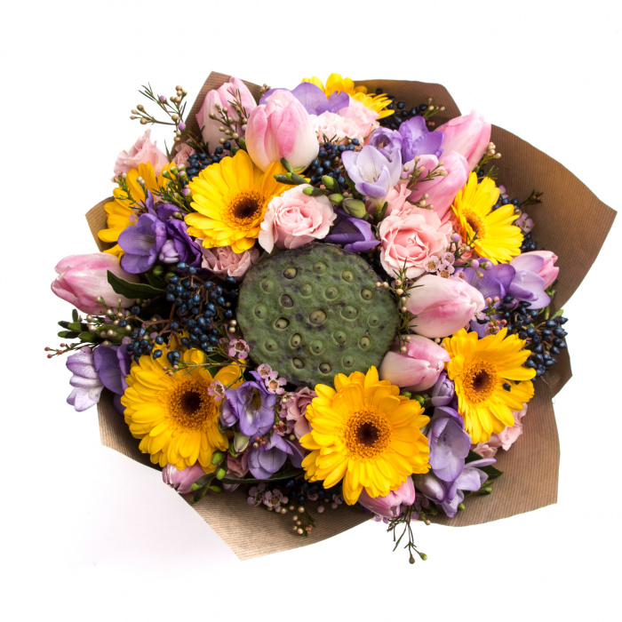 Safir floral si martisor inima – imaginea 3